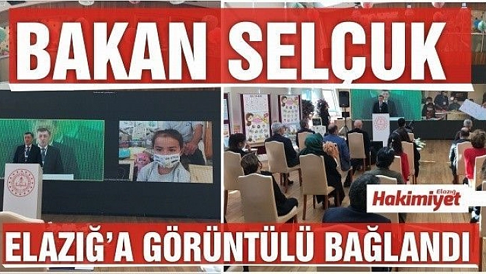 BAKAN SELÇUK, ELAZIĞ VE AFYON'UN KÖYLERİNDE YAŞAYAN ÖĞRENCİLERİN EVLERİNE GÖRÜNTÜLÜ BAĞLANDI