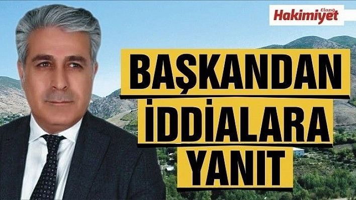 Başkan Ataş İddialara Cevap Verdi