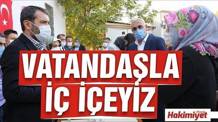 BAŞKAN ŞERİFOĞULLARI: 'VATANDAŞLA İÇ İÇE BİR YÖNETİM ANLAYIŞIYLA ÇALIŞIYORUZ'