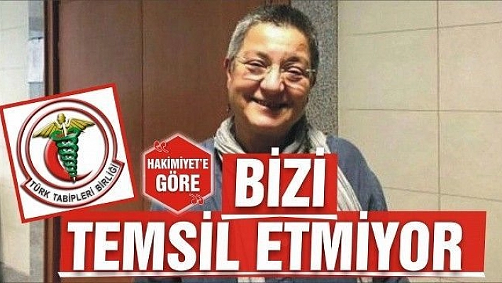 'BİZİ TEMSİL ETMİYOR'