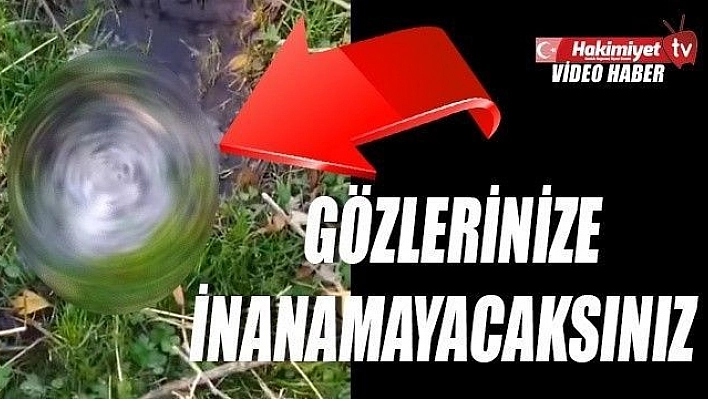 Depremden 2 gün önce su böyle kaynamış!