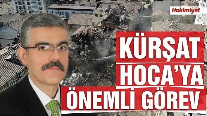 Doç. Dr. Kürşat Esat Alyamaç'a Önemli Görev