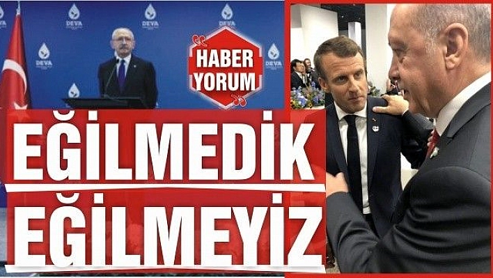 EĞİLMEDİK EĞİLMEYİZ