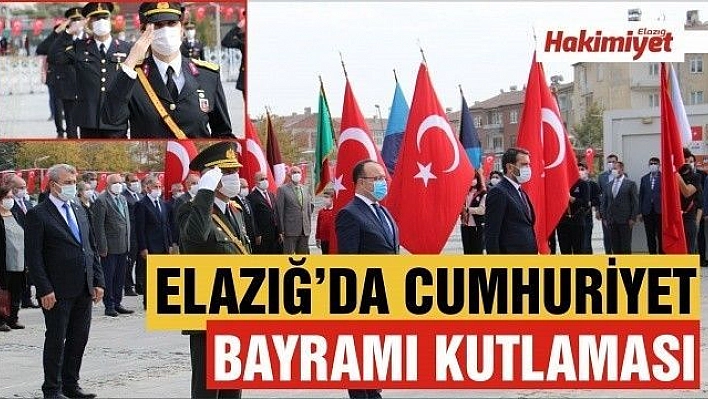 Elazığ'da 29 Ekim Cumhuriyet Bayramı kutlamaları