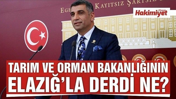 ELAZIĞ TARIM HİBELERİNDEN NEDEN YARARLANAMIYOR!