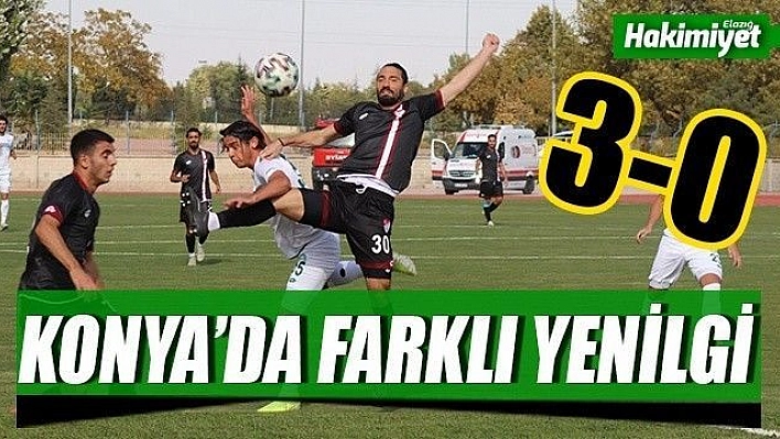 Elazığspor, Konya'da farklı mağlup!