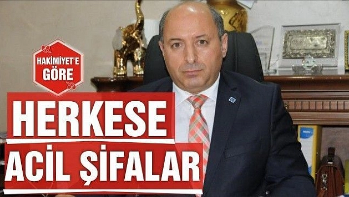 HERKESE ACİL ŞİFALAR