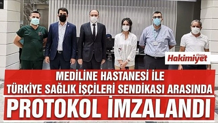 Mediline Hastanesi ile Türkiye Sağlık İşçileri Sendikası arasında protokol