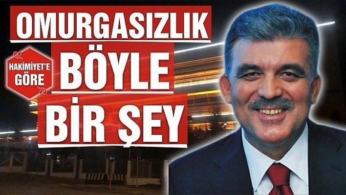 OMURGASIZLIK BÖYLE BİRŞEY