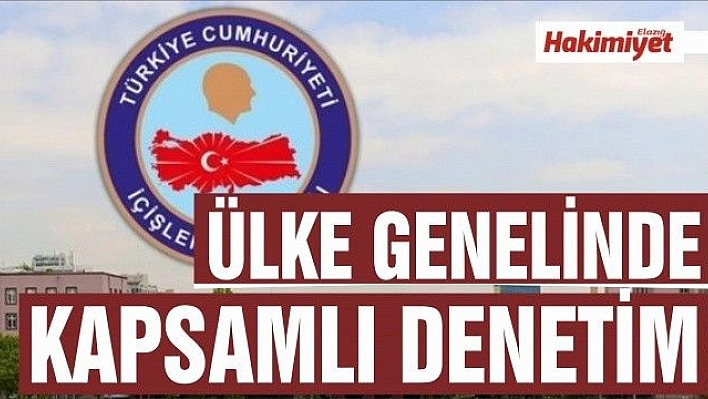 Ülke genelinde yarın kapsamlı korona virüs denetimi gerçekleştirilecek