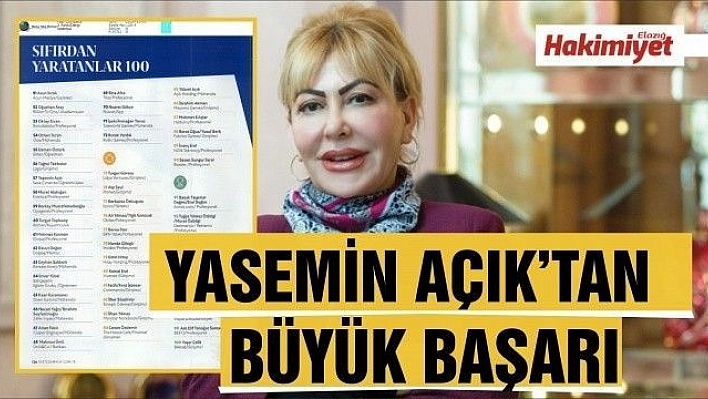 Yasemin Açık'tan Büyük Başarı