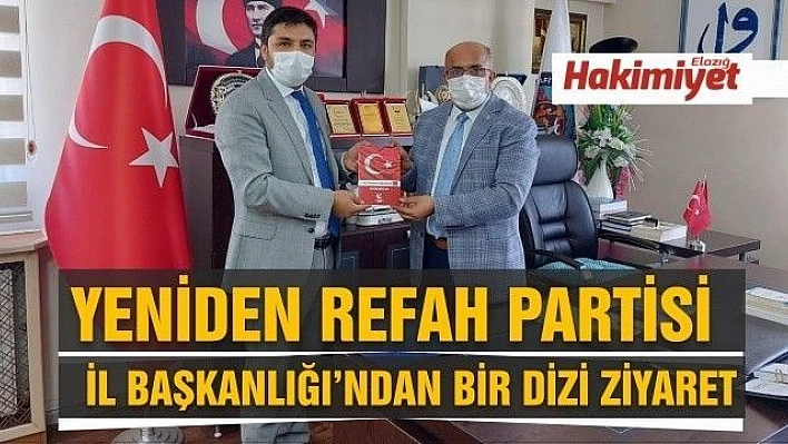 Yeniden Refah Partisi İl Başkanlığı Ahi Evran Münasebetiyle Bir Dizi Ziyaret Gerçekleştirdi.