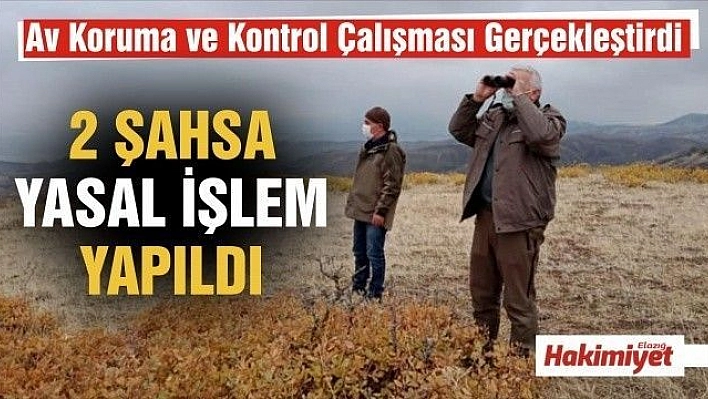 2 şahsa yasal işlem yapıldı