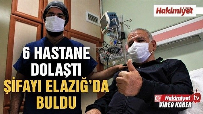 6 hastane dolaştı, bin 300 kilometre uzakta şifayı buldu