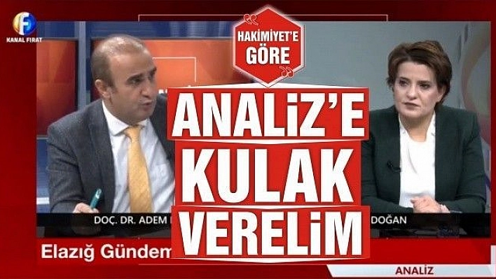 ANALİZ'E KULAK VERELİM