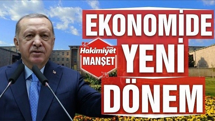 EKONOMİDE YENİ DÖNEM