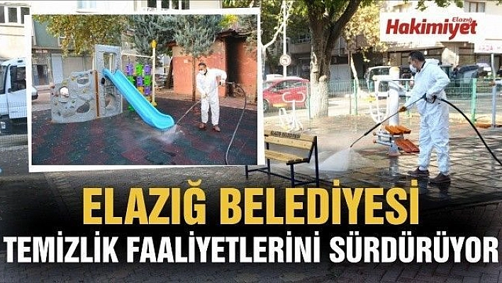 Elazığ Belediyesi'nden 7 Ayrı Ekiple, Üç Mahallede Kapsamlı Temizlik Çalışması