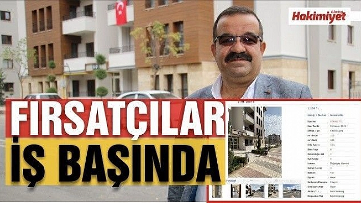 Elazığ'dan tepki çeken haber, bazı fırsatçılar aldığı dairelere 2 bin 150 TL kira istedi