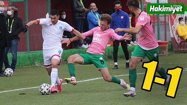 Elazığ Karakoçan puanı 90+8'de kurtardı!