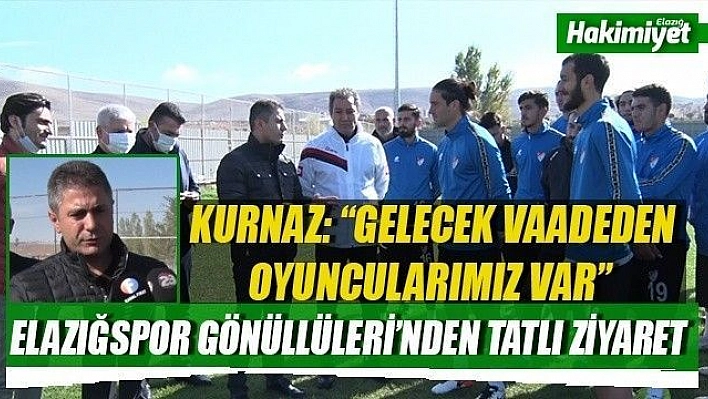 Elazığspor Gönüllüleri'nden tatlı ziyaret