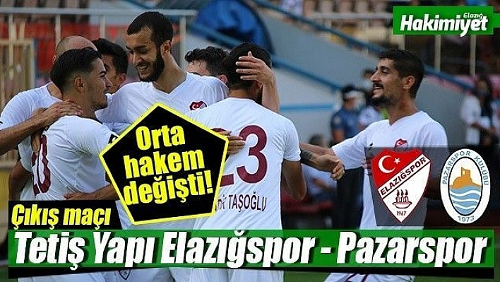 Gakgoş'un Pazarspor sınavı!