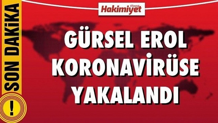 Gürsel Erol koronavirüse yakalandı