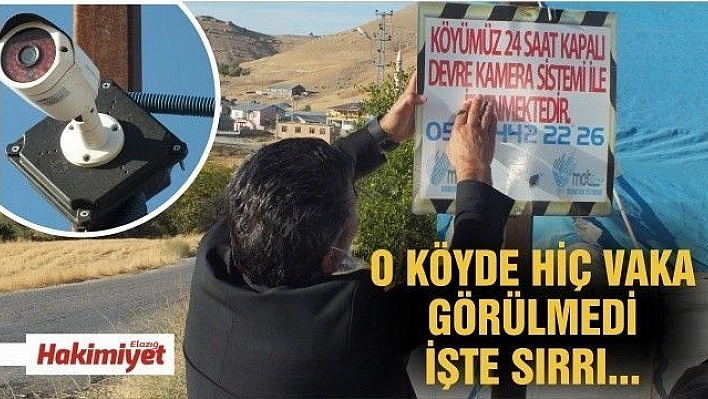 Hırsızlar için kurulmuştu, pandemide işe yaradı bu köye Covid-19 giremedi