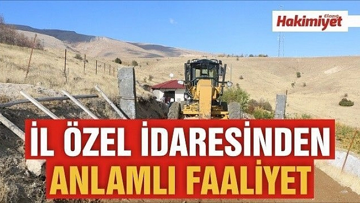 İl Özel İdaresinden Anlamlı Faaliyet