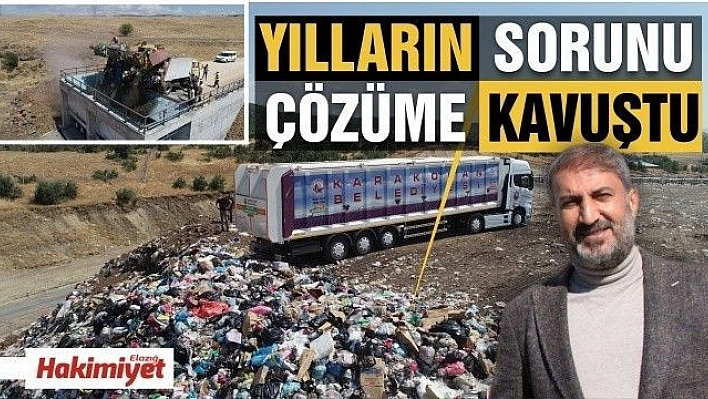 İlçede yılların çöp sorunu, katı atık depolama tesisi ile enerjiye dönüşüyor