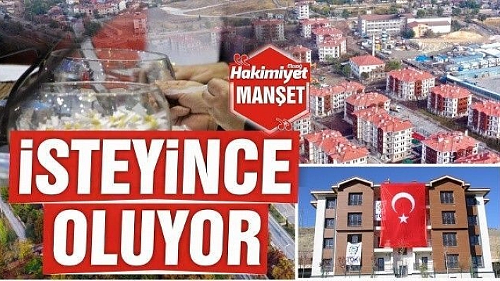 İSTEYİNCE OLUYOR