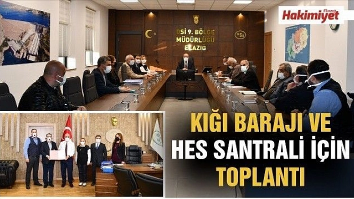 Kığı Barajı ve HES Santral kazı şevlerdeki kaymaların önlenmesi için proje imzalandı