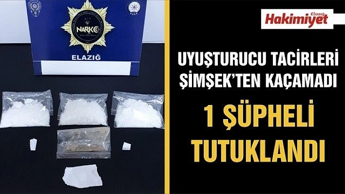 Otomobil direksiyonunda uyuşturucu ele geçirildi, 1 şüpheli tutuklandı