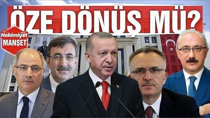 ÖZE DÖNÜŞ MÜ?