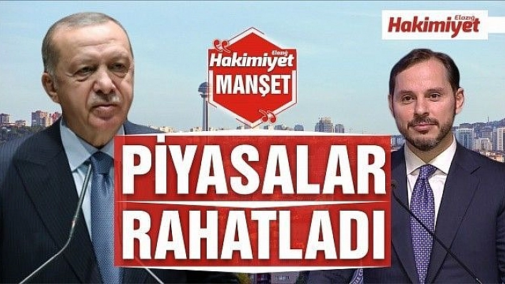 PİYASALAR RAHATLADI 