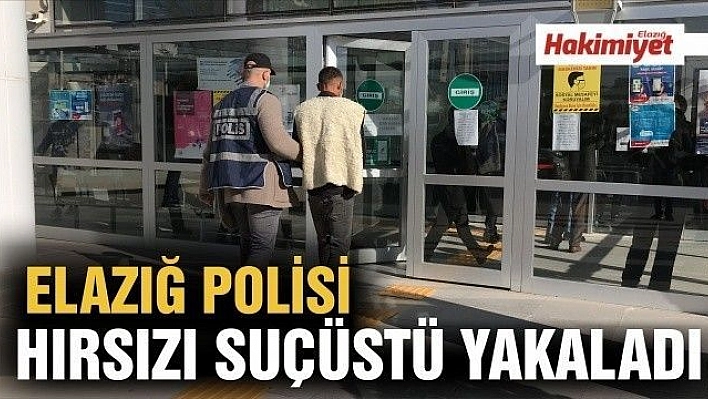 Polis, aranan hırsızı park ettiği aracından bulup girdiği evde suç üstü yakaladı