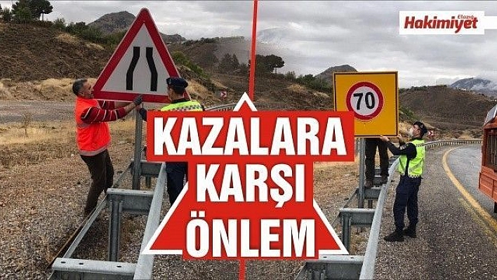 Trafik kazalarına karşı önlem