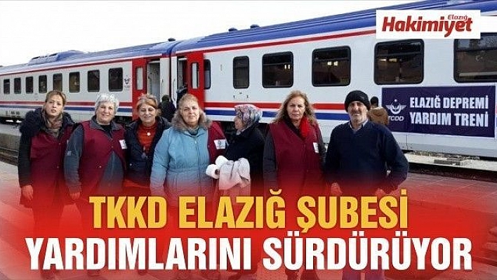 TÜRK KADINLAR KONSEYİ DERNEĞİ ELAZIĞ ŞUBESİ YARDIMLARINI SÜRDÜRÜYOR      