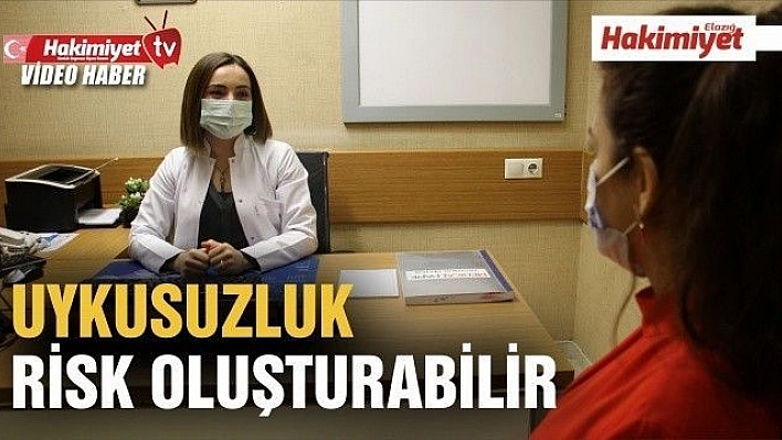 Uzmanı uyardı: 'Uykusuzluk risk oluşturabilir'