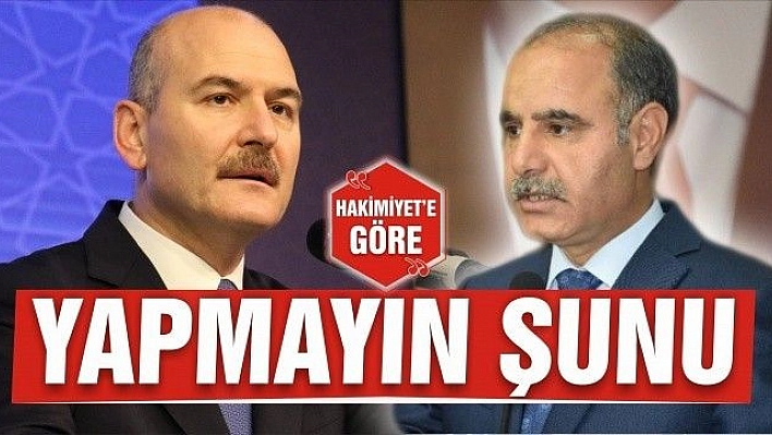 YAPMAYIN ŞUNU!