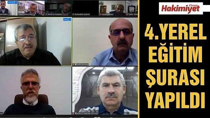 4.YEREL EĞİTİM ŞURASI GERÇEKLEŞTİ 