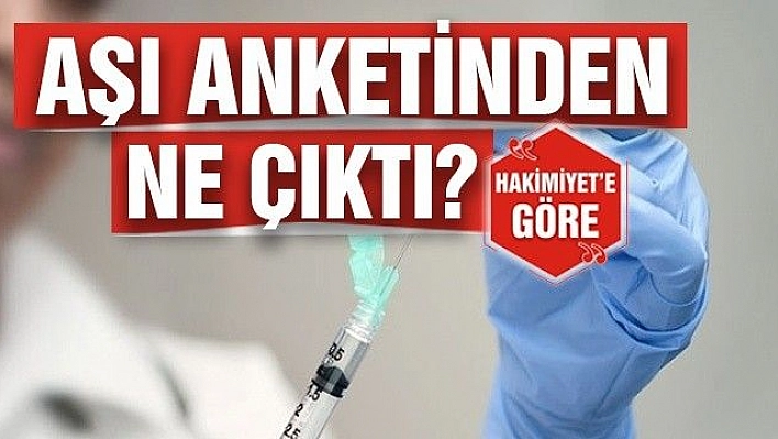 Aşı anketinden ne çıktı?