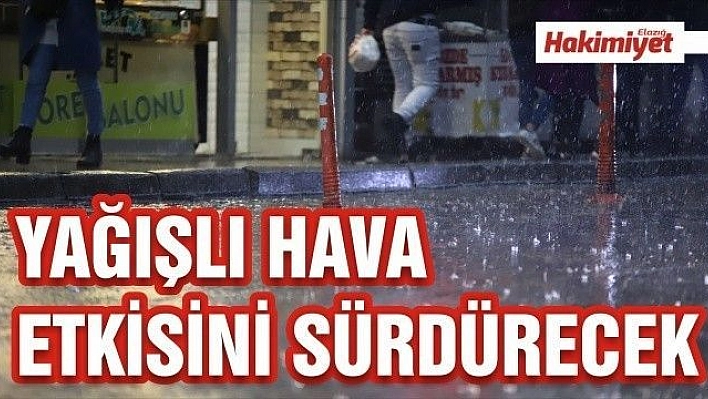 Bölge genelinde yağışlı hava etkisini sürdürecek