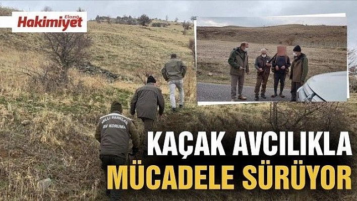 Elazığ'da kaçak avlanma ile mücadele