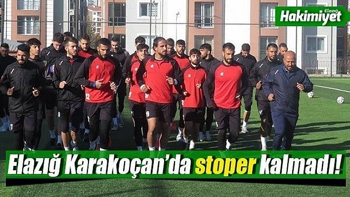 Elazığ Karakoçan'da, stoper kalmadı!