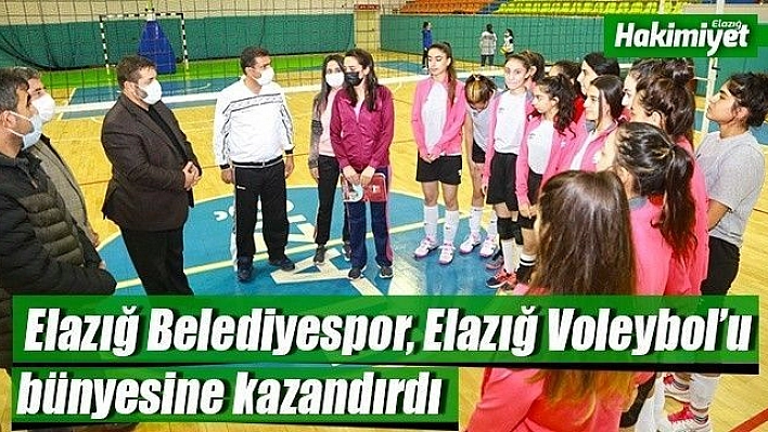 Elazığ Voleybol, Elazığ Belediyespor'a bağlandı