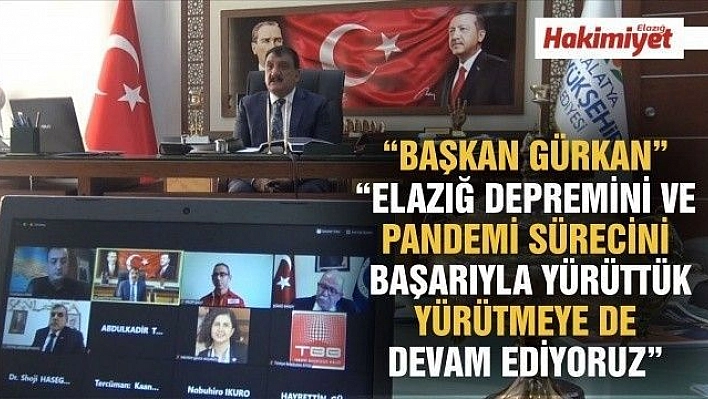 Gürkan: 'Elazığ depremini ve pandemi sürecini başarıyla yürüttük, yürütmeye de devam ediyoruz'