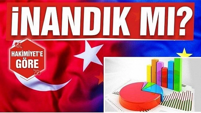 İNANDIK MI?