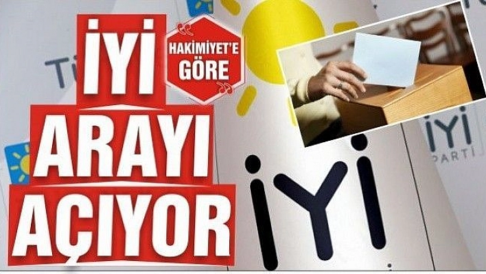 İYİ, ARAYI AÇIYOR