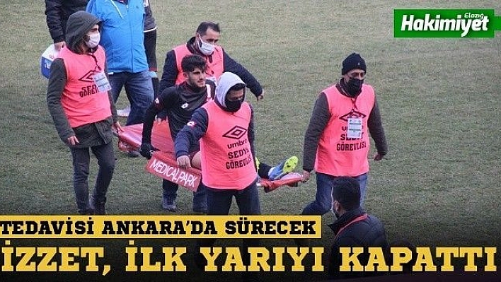 İzzet, ilk yarıyı kapattı!