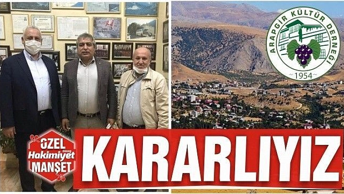 KARARLIYIZ…